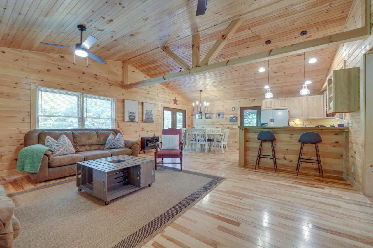 הוילה ברייסון סיטי Brysons Hidden Valley Ranch - Quiet Nc Cabin! מראה חיצוני תמונה