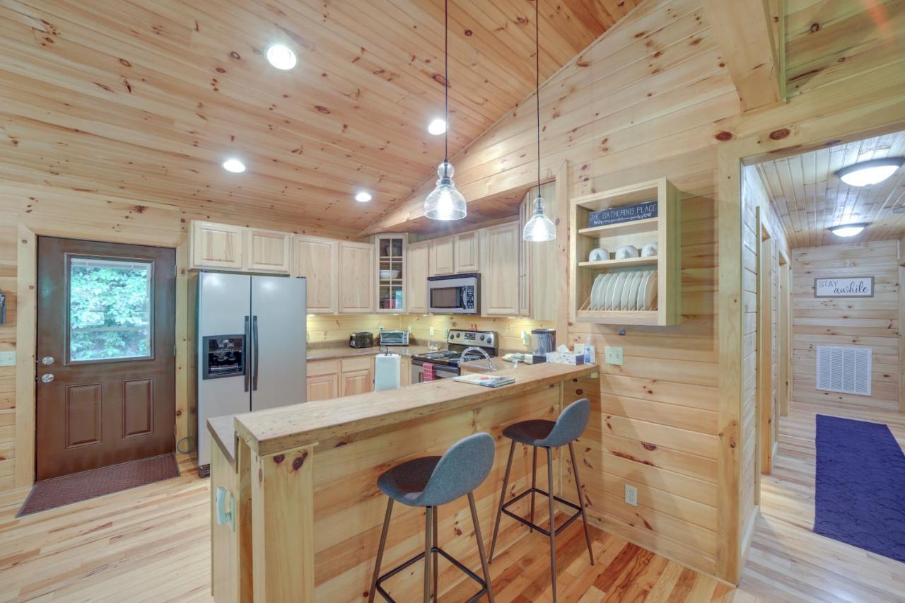 הוילה ברייסון סיטי Brysons Hidden Valley Ranch - Quiet Nc Cabin! מראה חיצוני תמונה