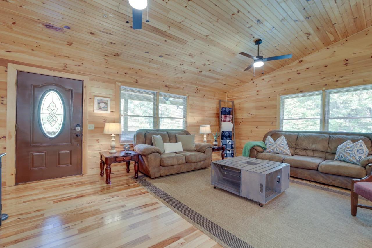 הוילה ברייסון סיטי Brysons Hidden Valley Ranch - Quiet Nc Cabin! מראה חיצוני תמונה