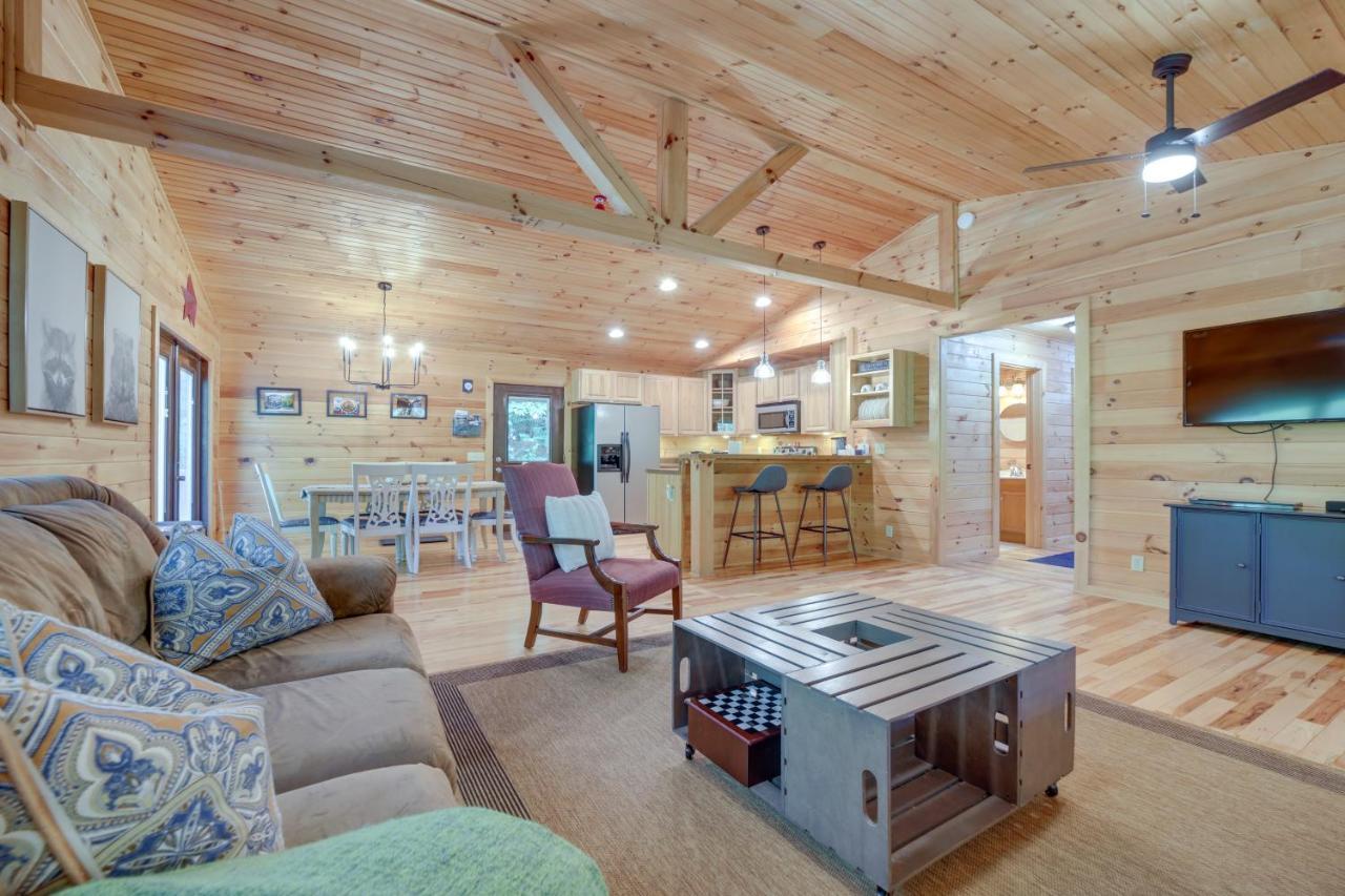 הוילה ברייסון סיטי Brysons Hidden Valley Ranch - Quiet Nc Cabin! מראה חיצוני תמונה