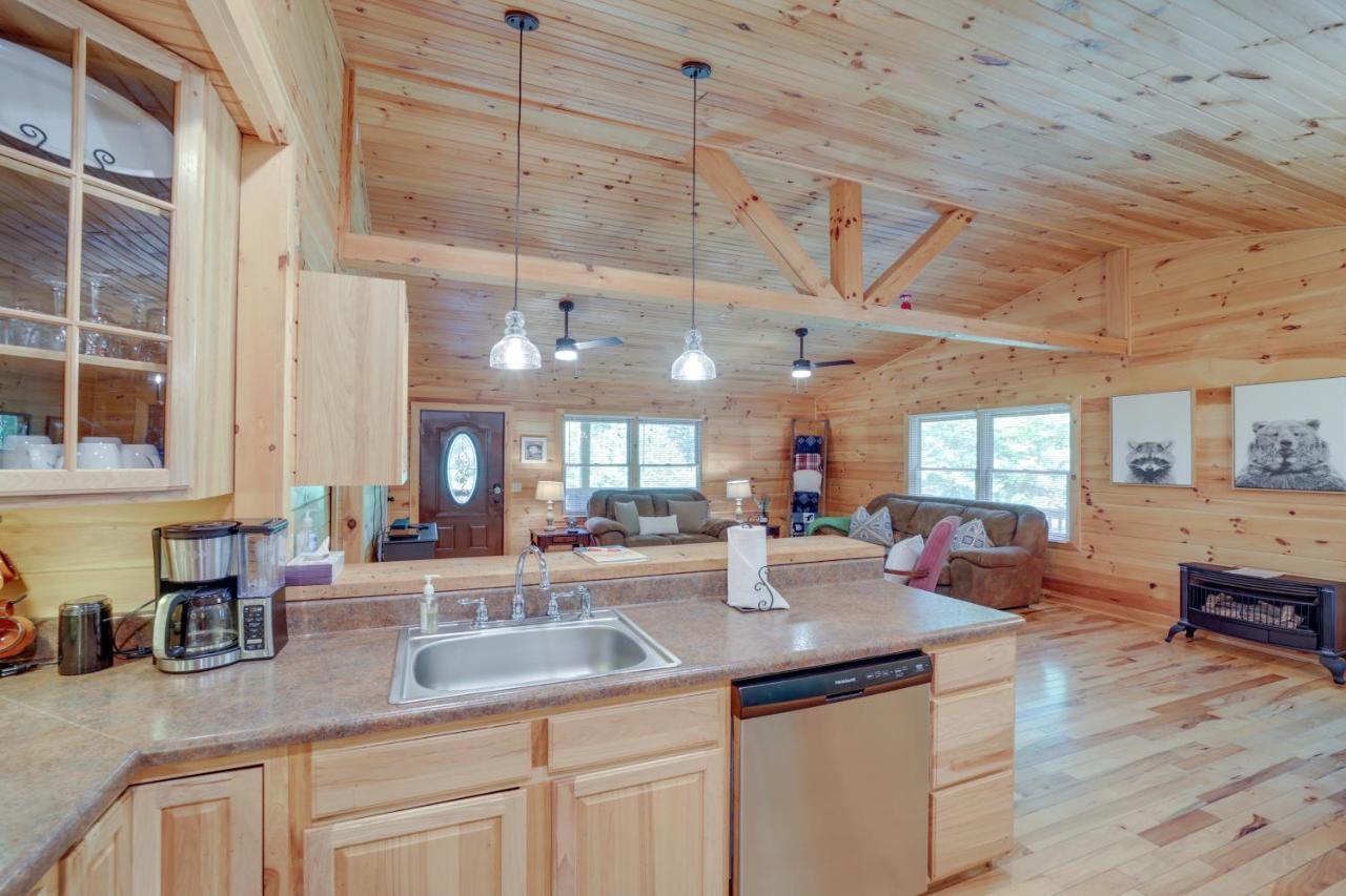 הוילה ברייסון סיטי Brysons Hidden Valley Ranch - Quiet Nc Cabin! מראה חיצוני תמונה