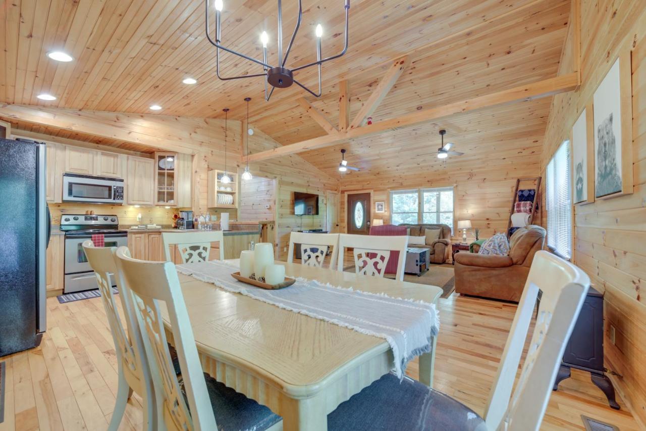 הוילה ברייסון סיטי Brysons Hidden Valley Ranch - Quiet Nc Cabin! מראה חיצוני תמונה