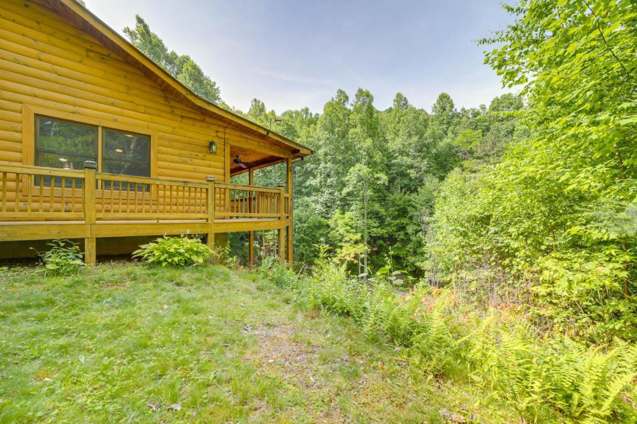 הוילה ברייסון סיטי Brysons Hidden Valley Ranch - Quiet Nc Cabin! מראה חיצוני תמונה