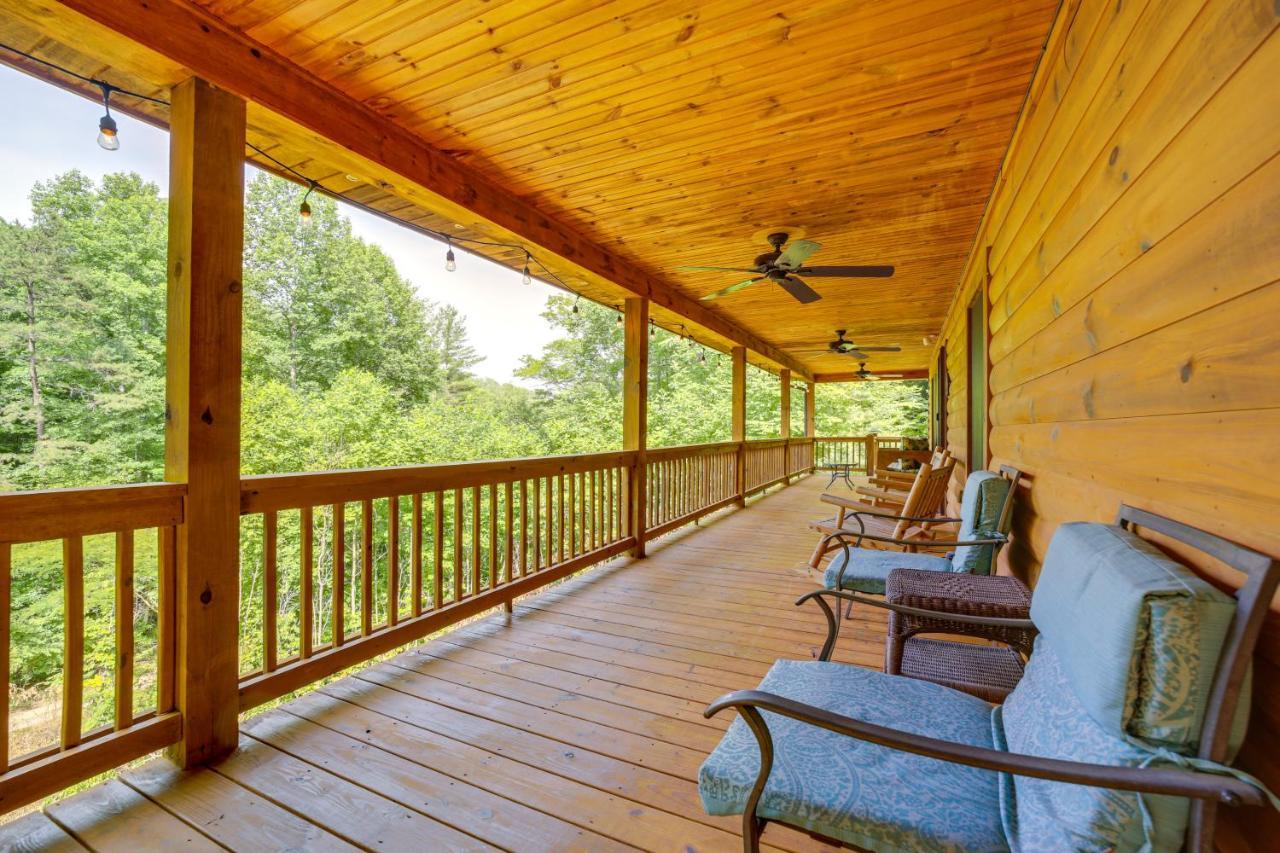 הוילה ברייסון סיטי Brysons Hidden Valley Ranch - Quiet Nc Cabin! מראה חיצוני תמונה