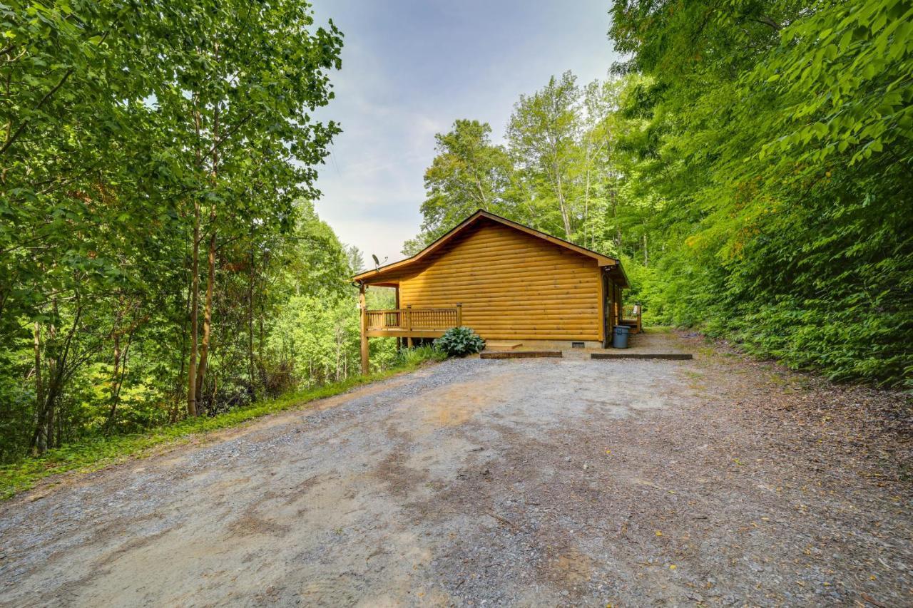 הוילה ברייסון סיטי Brysons Hidden Valley Ranch - Quiet Nc Cabin! מראה חיצוני תמונה