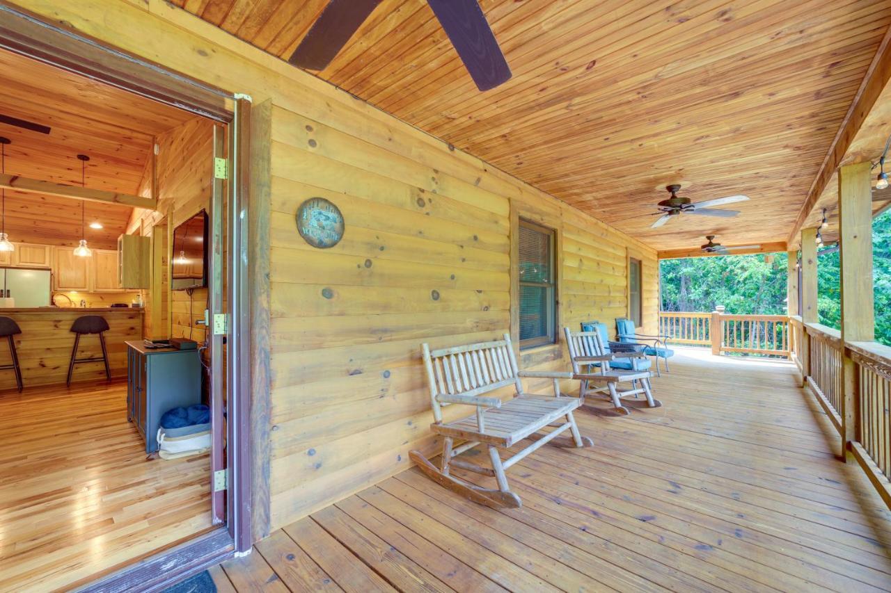הוילה ברייסון סיטי Brysons Hidden Valley Ranch - Quiet Nc Cabin! מראה חיצוני תמונה
