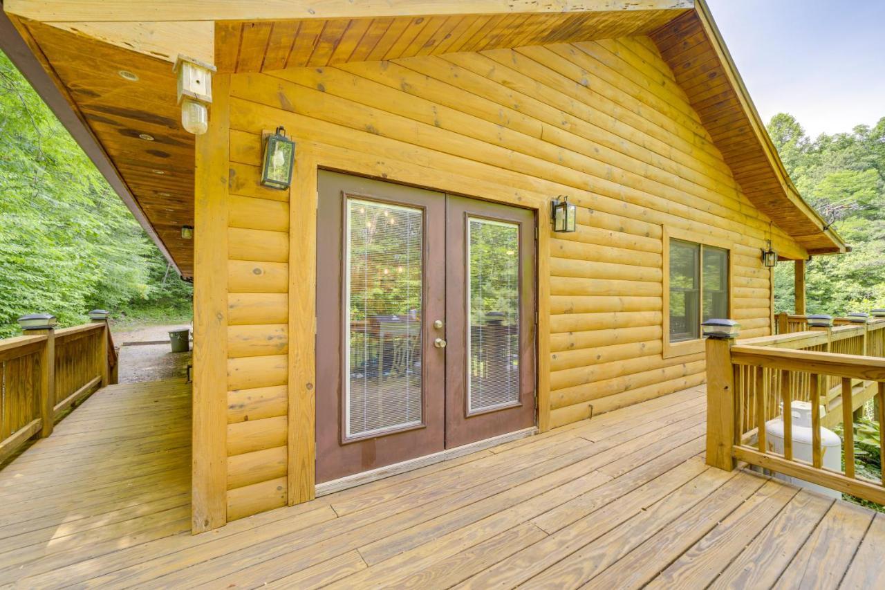 הוילה ברייסון סיטי Brysons Hidden Valley Ranch - Quiet Nc Cabin! מראה חיצוני תמונה